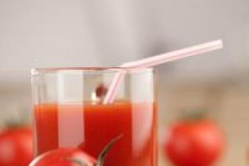 Томатный сок: калорийность продукта, польза и вред для организма