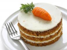 Морковный торт несладкий